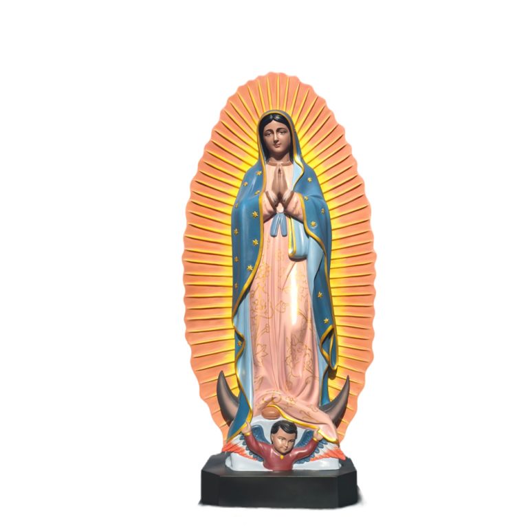 Painted Our Lady of Guadalupe