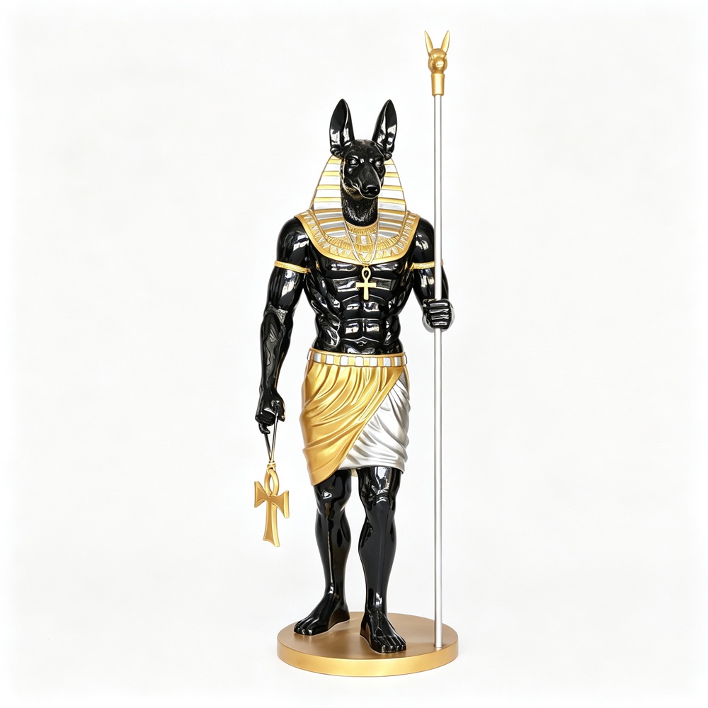 Bronze Ancient Egypt Anubis Statue for sale
