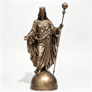 life size King Jesus statue