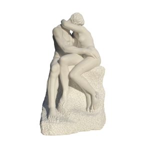 Marble The Kiss Sculpture for Sale