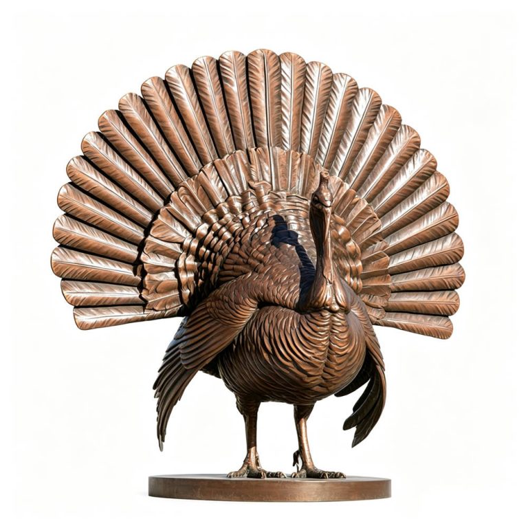 Wild Turkey Statue