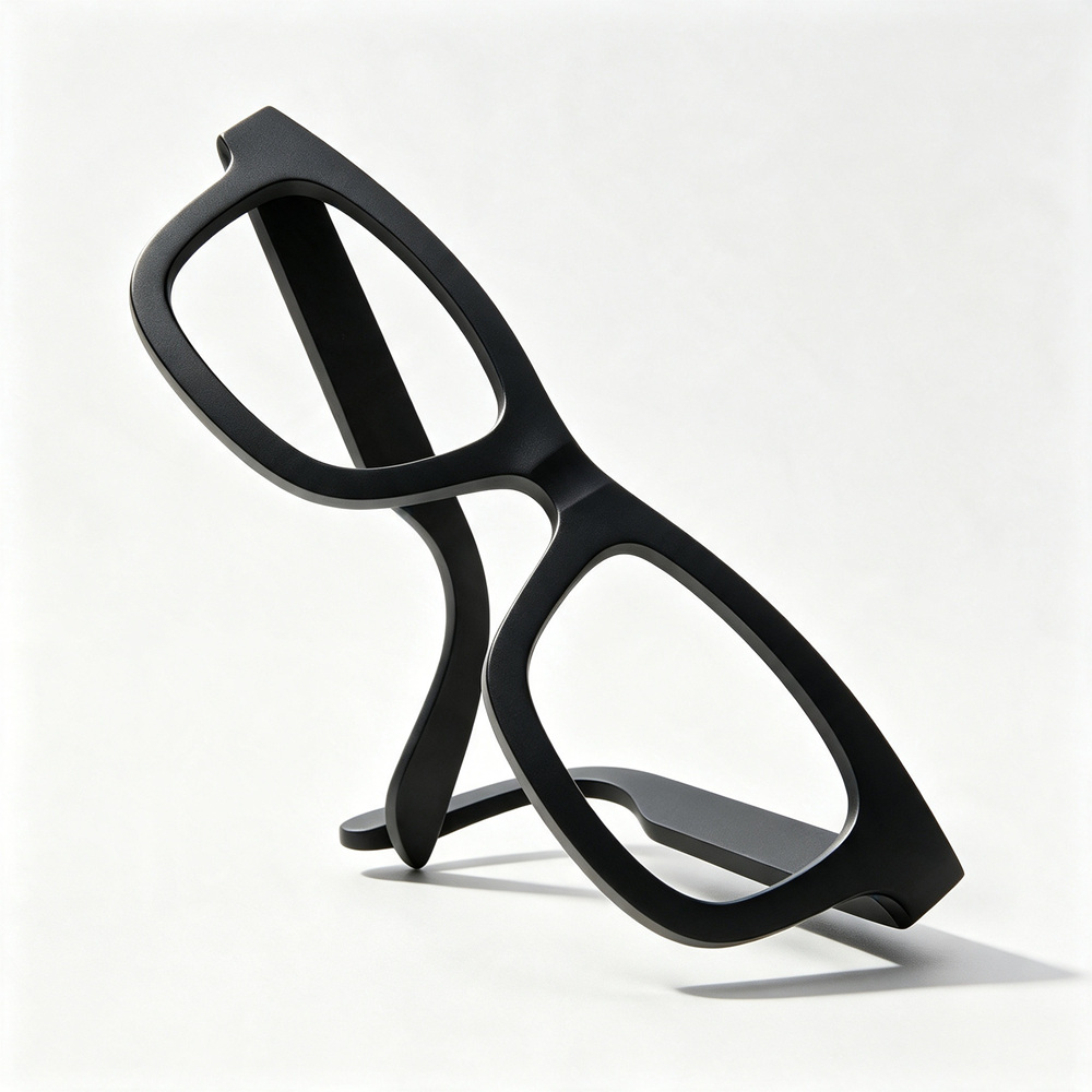 Large Stainless Steel Eyeglasses Sculpture