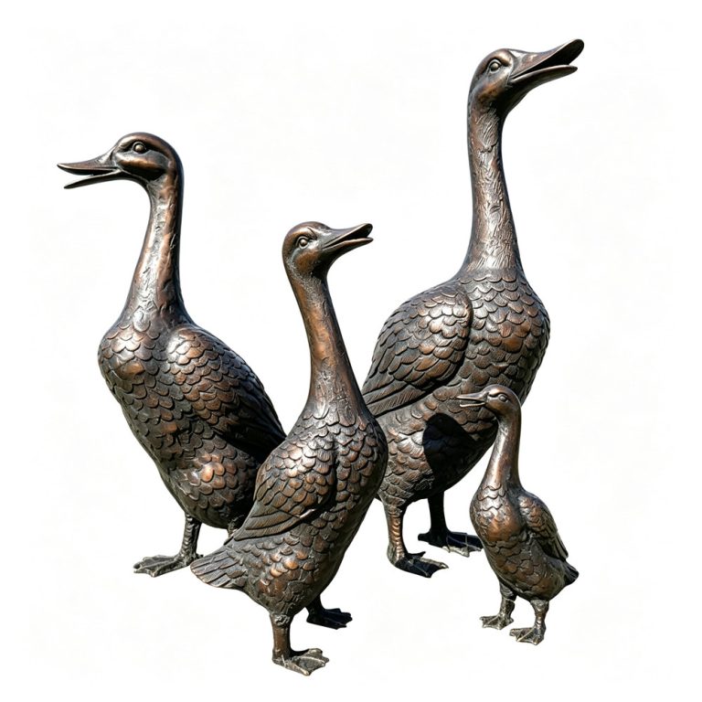 goose statues
