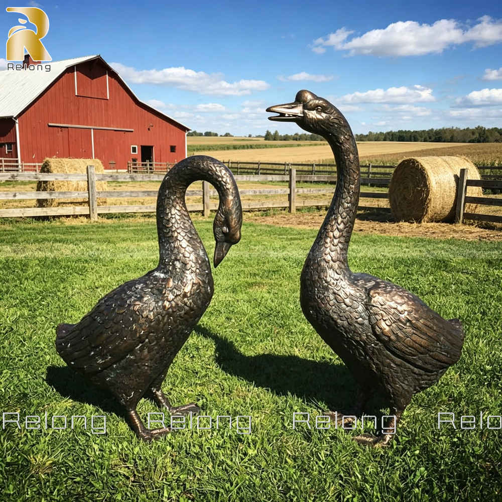 goose statue for outdoor decoration (1)