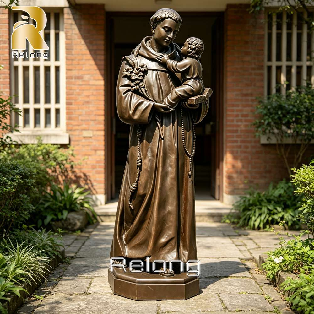life size St Anthony of Padua statue