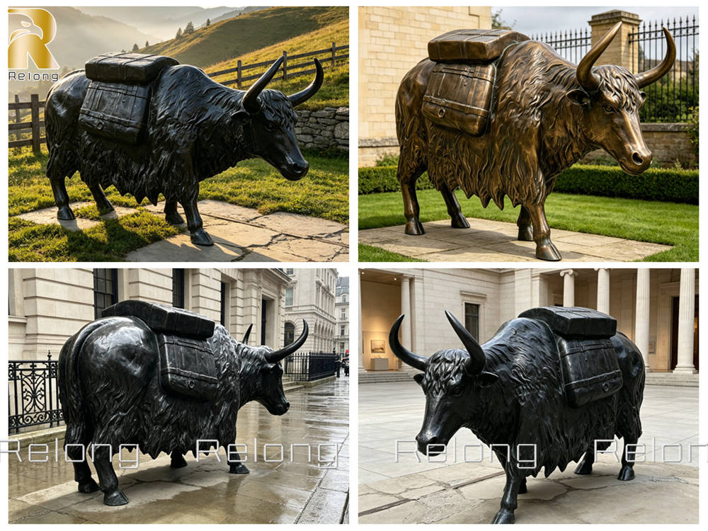 yak sculpture placement settings