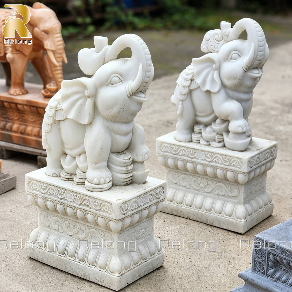 Elephant Baby statues