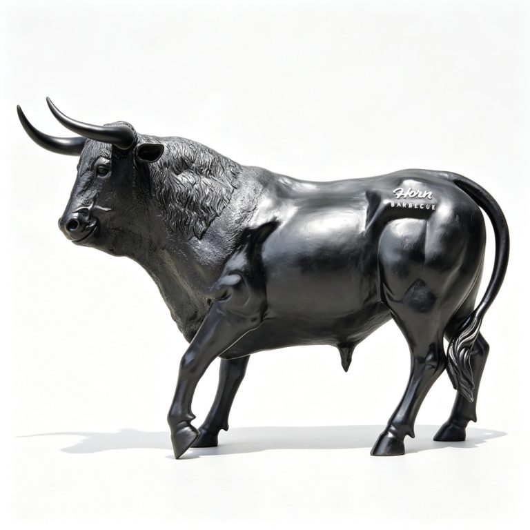 Spanish bull statue