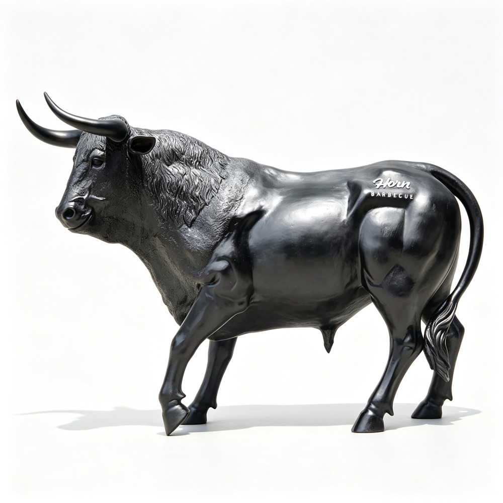 Custom Bronze Spanish Bull Sculpture for Sale RBBS-013