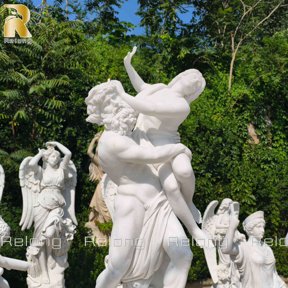 The Abduction of Proserpina sculpture details