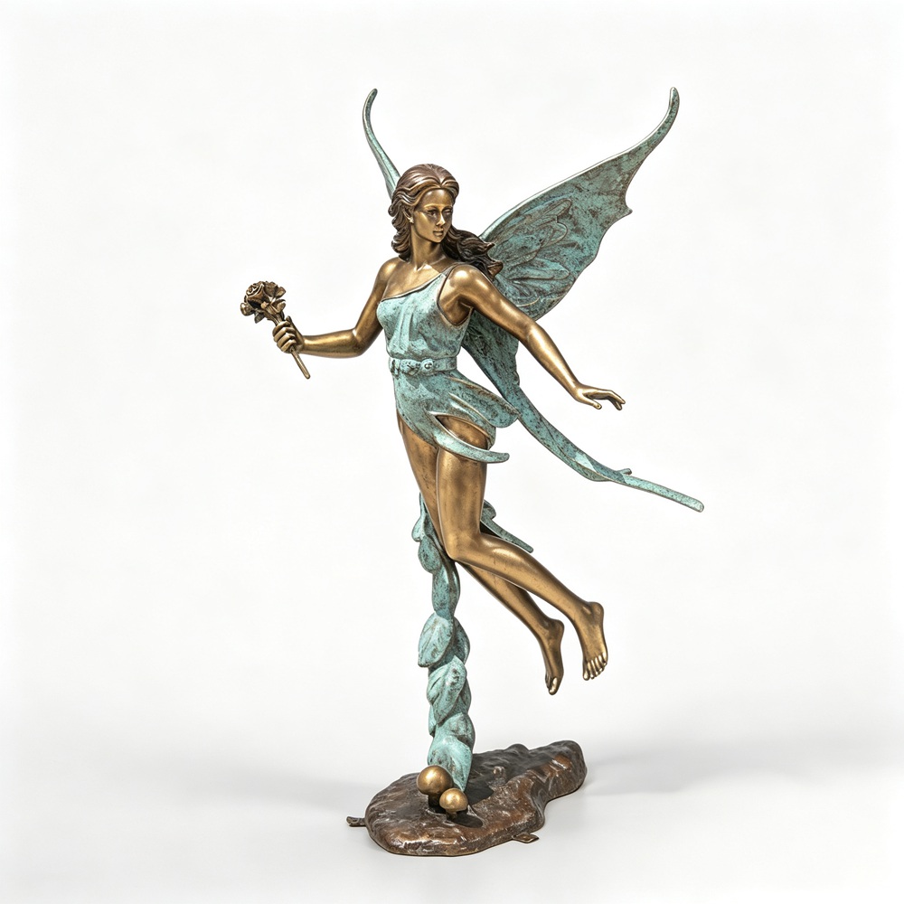 Bronze Fairy Statue For Private Garden RBA-013