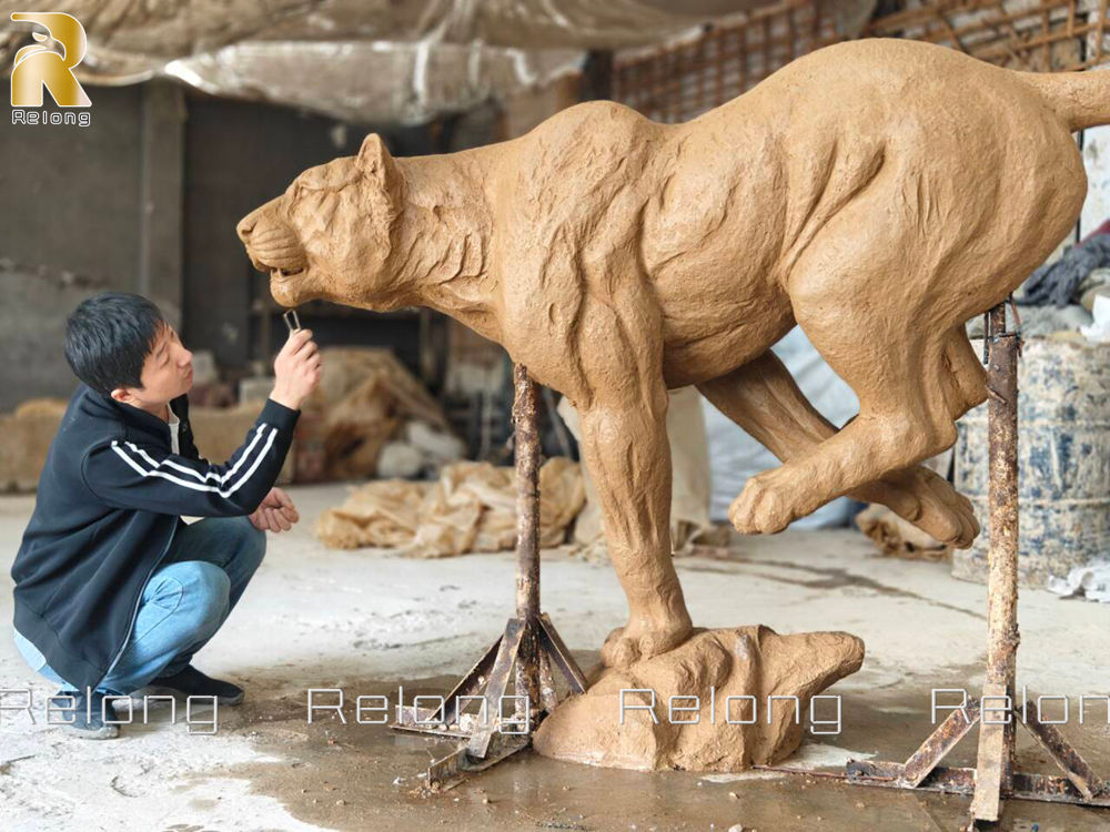 clay model made by professional artist