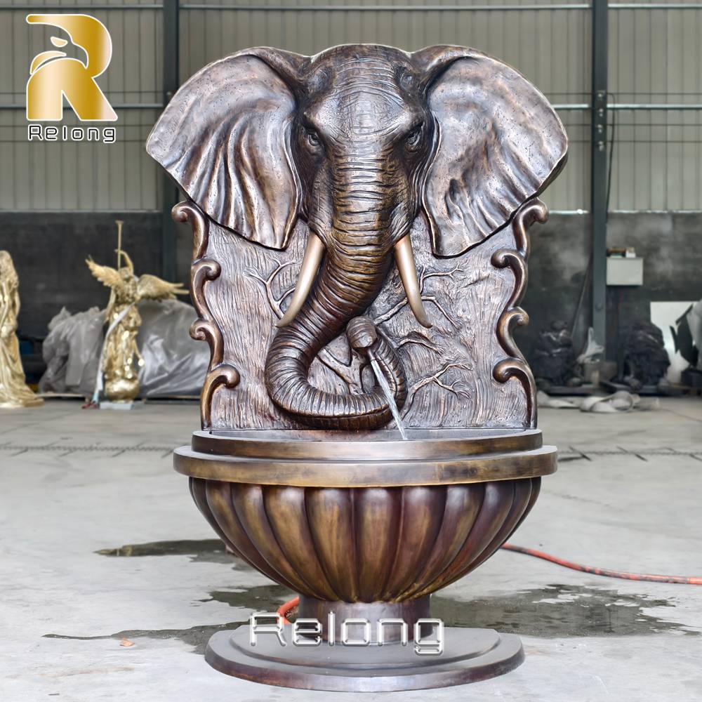 elephant wall fountain factory water test