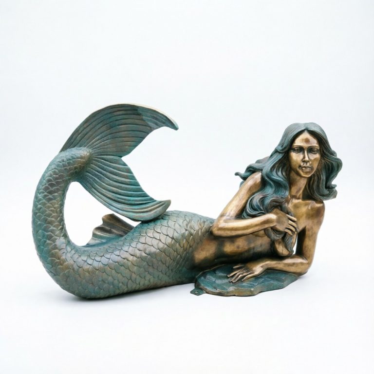 reclining mermaid statue for sale