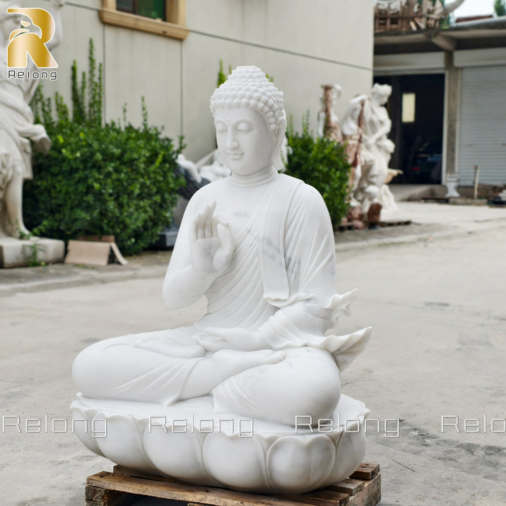 hand carved Teaching Buddha Statue